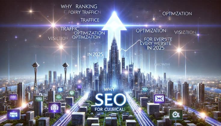 Search engine optimization strategy and reporting visual