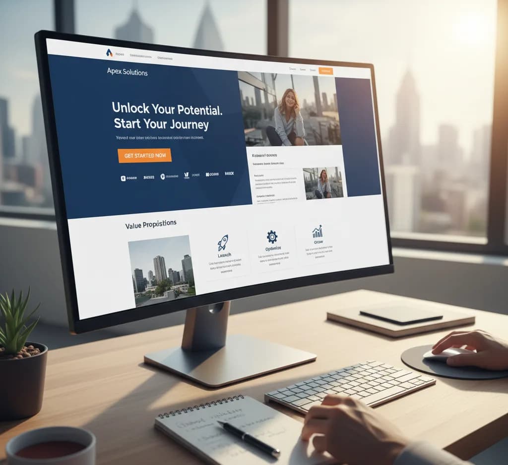 Business website design