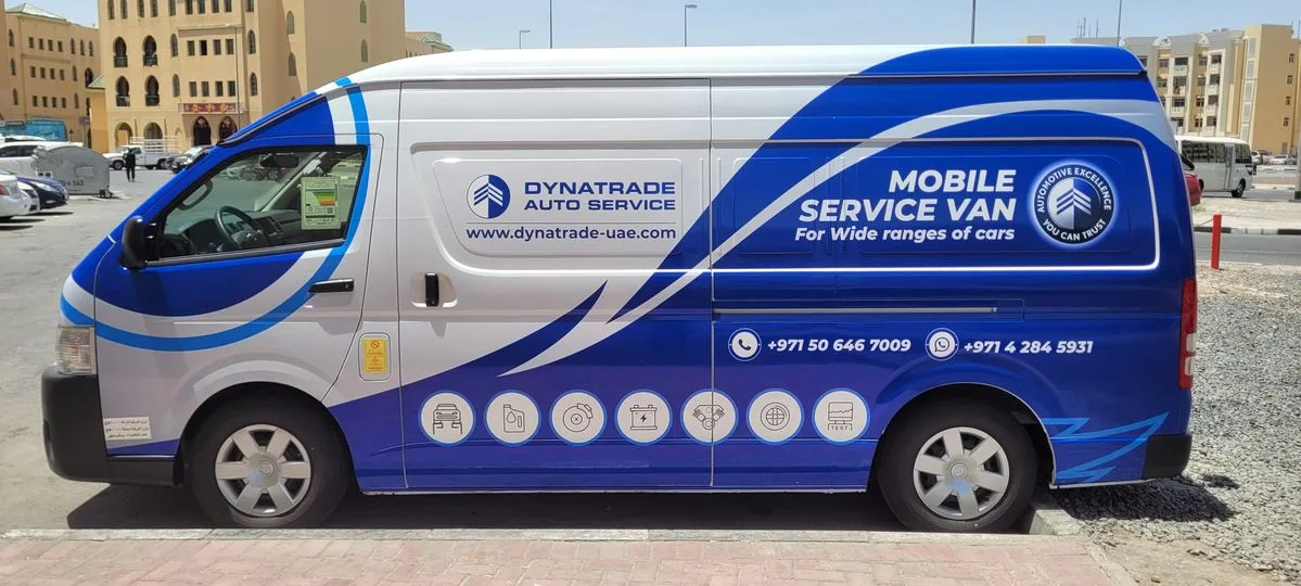 Vehicle Lettering and Decals for Service Vans